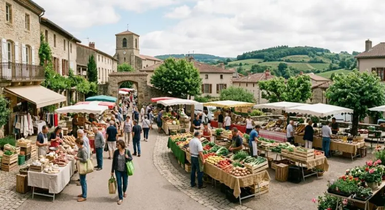 Les 8 marchés de producteurs à ne pas manquer autour de Roanne